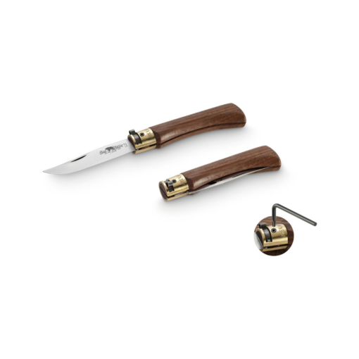 Coltello pieghevole Old Bear manico in noce – M