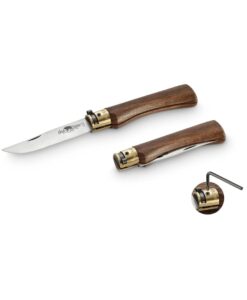 Coltello pieghevole Old Bear manico in noce - XL