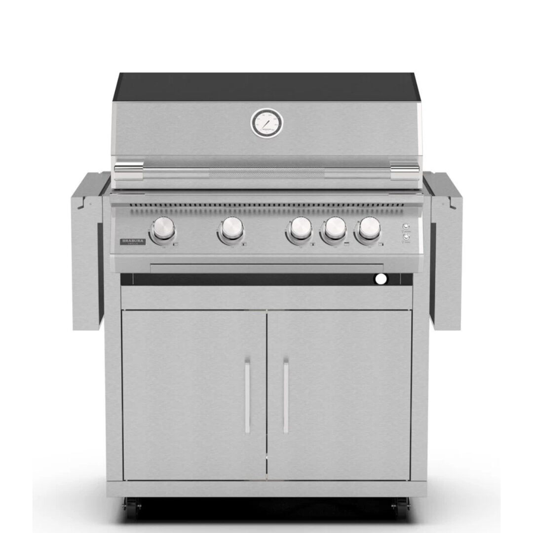 Brabura Fusion 400 RS inox con carrello - immagine 2