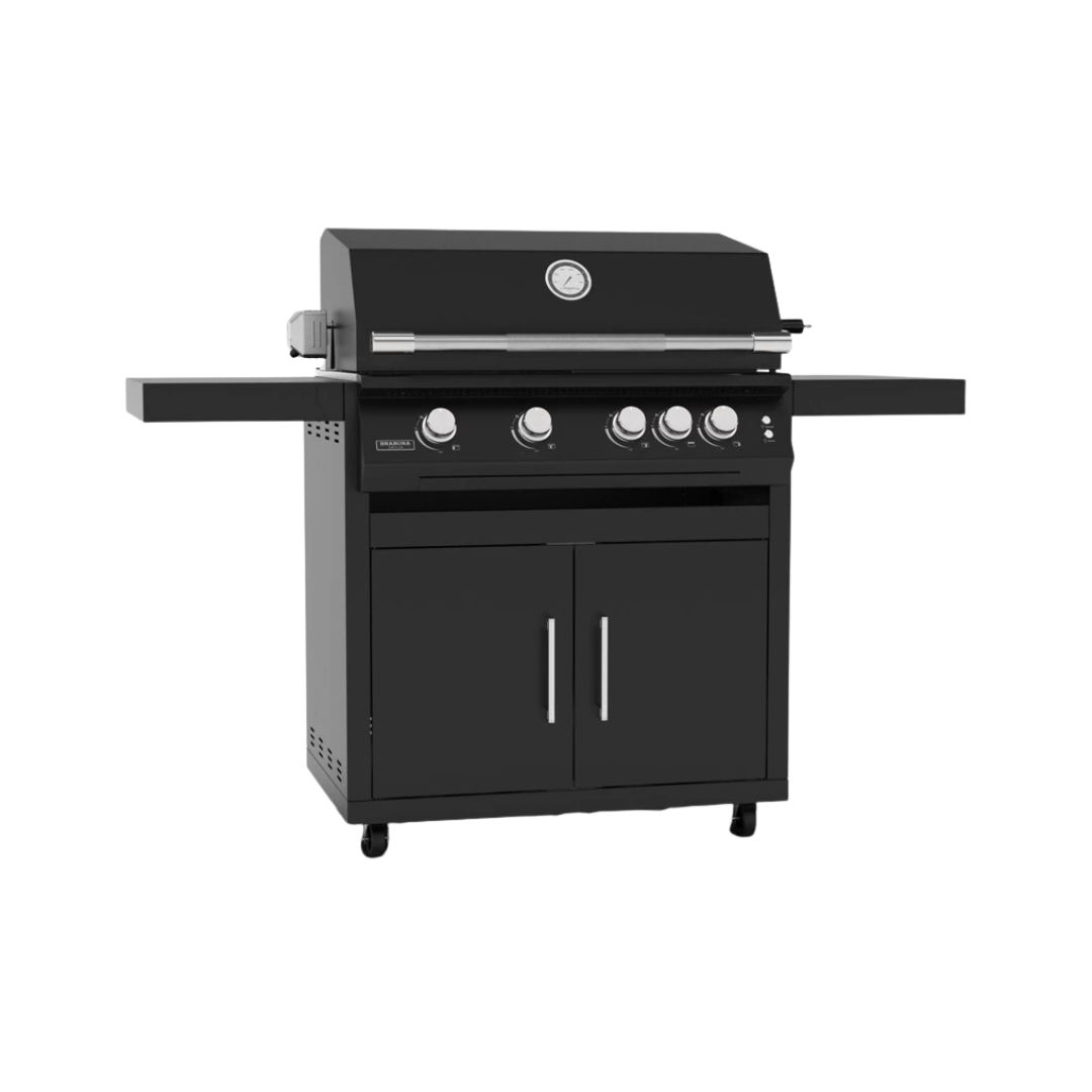 Brabura Fusion 400 RM nero con carrello